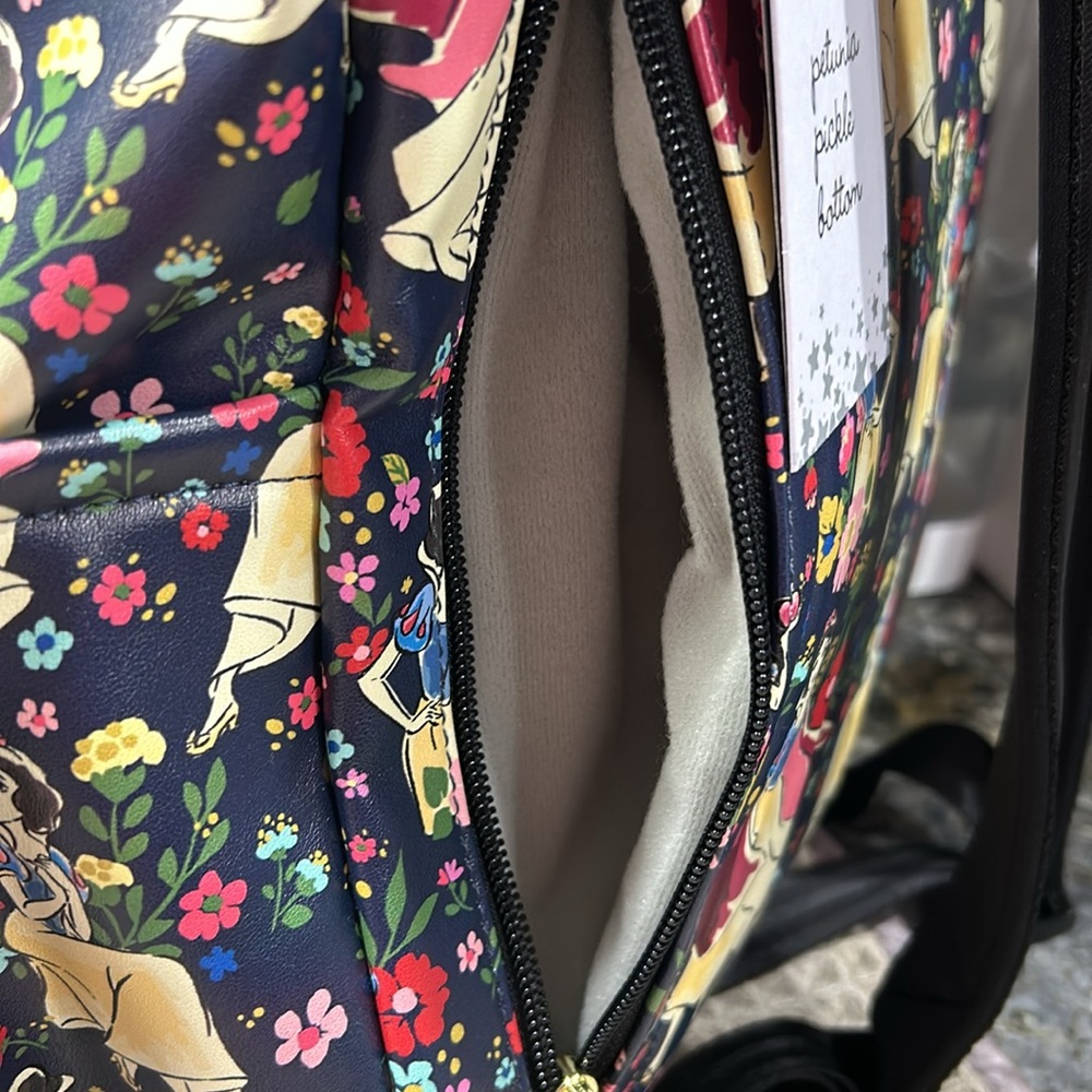 NWT Petunia Pickle Bottom Backpack Disney Snow White's Enchanted Forest - Picture 11 of 12
